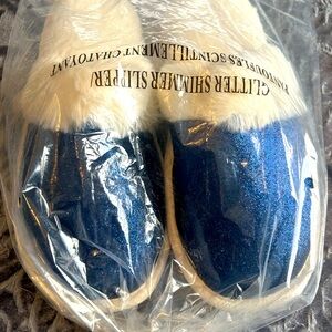 Avon glitter glimmer slippers.